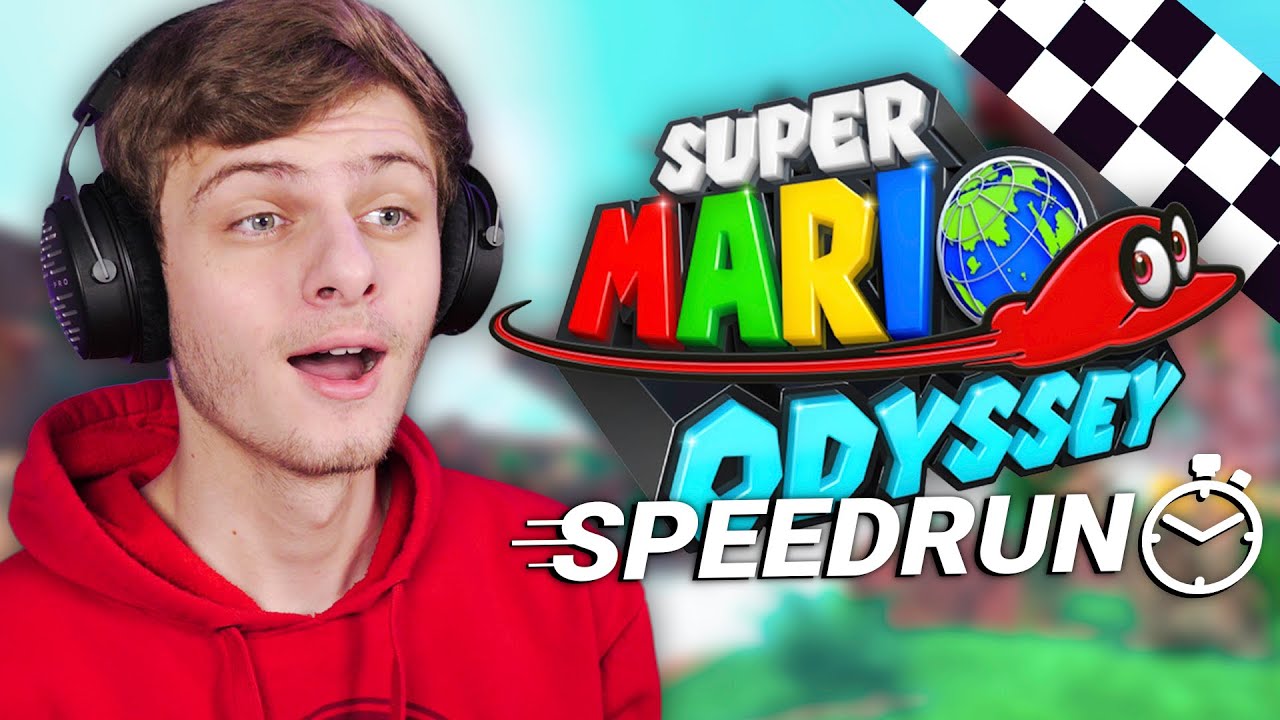 MARIO ODYSSEY SPEEDRUN RACE TEGEN MIDNAN