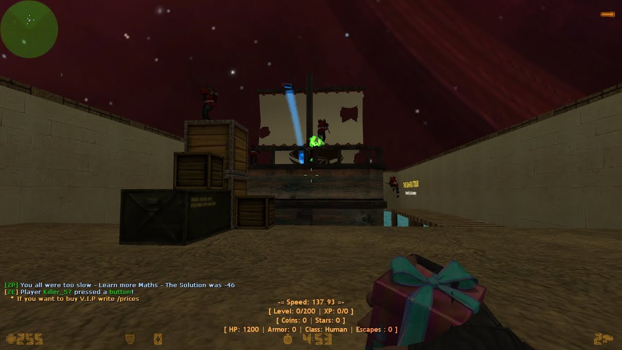 CS 1.6: Zombie Escape Mod - LEAGUECS | Nightfall