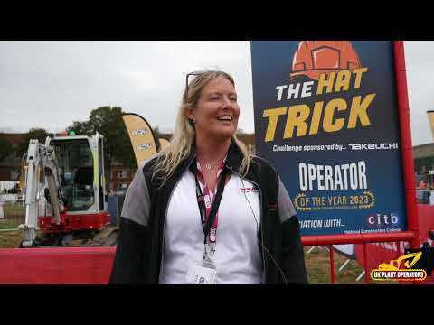 Takeuchi at UK Operator of the Year Finals 2023