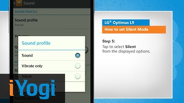 How to set Silent Mode in LG® Optimus L9