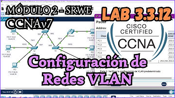 3.3.12 Packet tracer - Configuracion de redes VLAN (Resolucion)