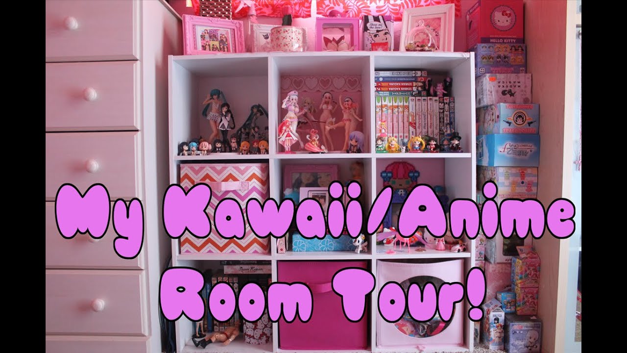 My Kawaii/Anime Room Tour! (old room tour) - YouTube