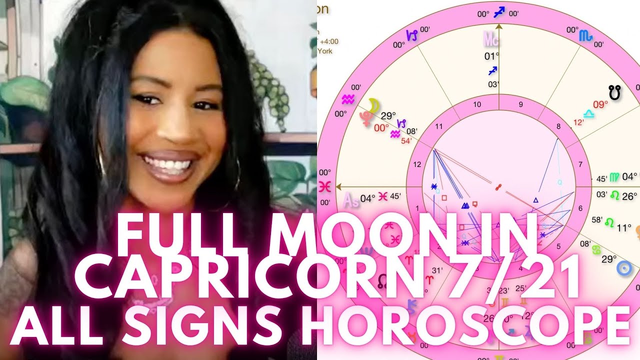 Full Moon in Capricorn - ALL SIGNS HOROSCOPE - Karmic Cord Cutting ...
