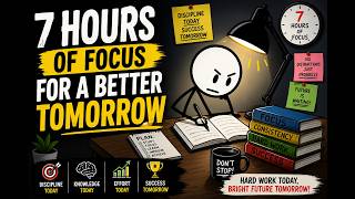 7 Jam Motivasi Belajar 📚🔥 | Fokus Hari Ini, Sukses Besok