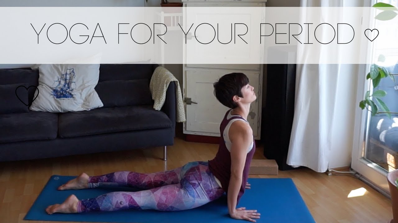 Yoga for Your Period - Build up some Heat 🔥 while Mindfully Stretching Your Lower Abdomen & Twisting
