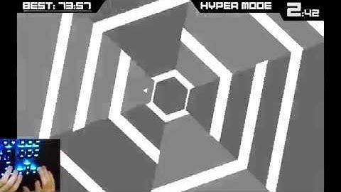 [Super Hexagon] - Hyper Hexagonest 1.1x speed complete