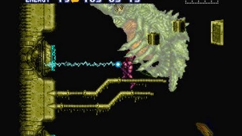 Super Metroid 100% Walkthrough - Part 18 - Vs. Draygon - Space Jump