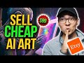 Top 10 ai art etsy products that i am going to sell in 2024