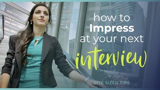 How to Impress in an Interview - Avoid This Common Mistake! | Bite Sized Tips  | #shorts