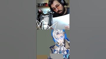 Neuvillette and The Voice Actor 🕺💃 #hoyoverse#genshinimpact #neuvillette #fontainegenshin #memes