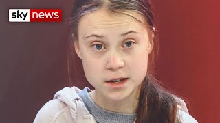 'Our house is still on fire': Greta Thunberg's full speech at the World Economic Forum