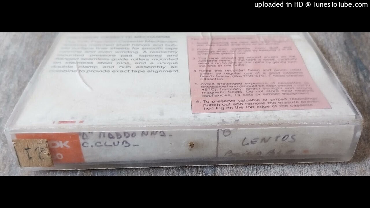 Cassette N°244-Madonna-C. Club (Lado A) (1)