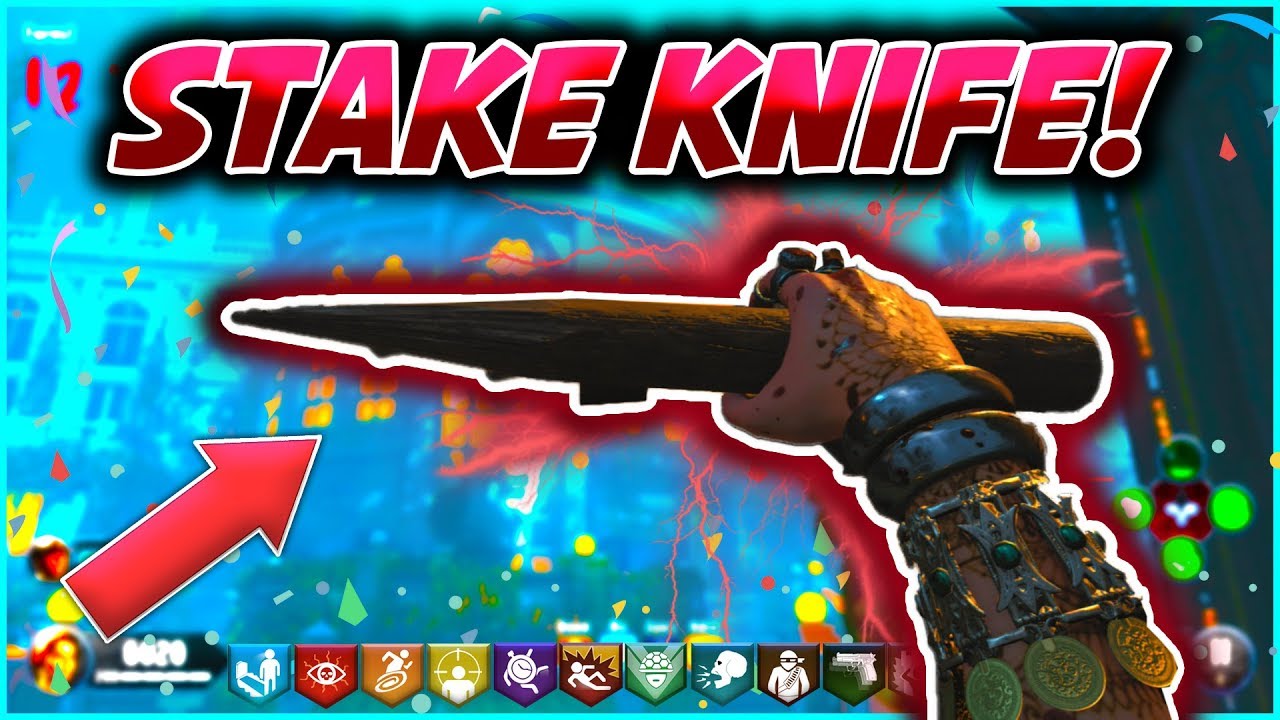 'STAKE KNIFE’ MELEE WEAPON FULL GUIDE! DEAD OF THE NIGHT DLC 1 BO4