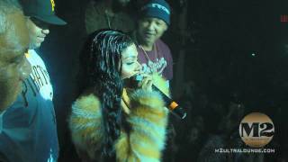 Lil Kim Live Performance at M2 Ultra Lounge-01/08/10-Part 1 of 2-HD