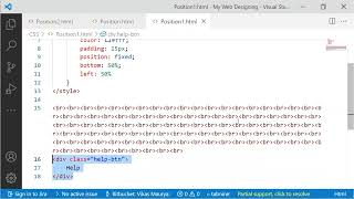 Sticky Position in CSS | Advance Web Designing | Hindi #9
