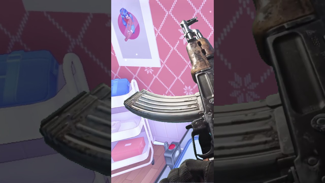 MiSide but i hold ak-47