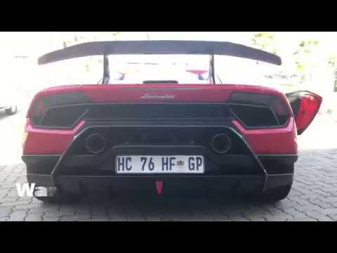 Lamborghini Huracan Performante Driven Start up, Exhaust ...