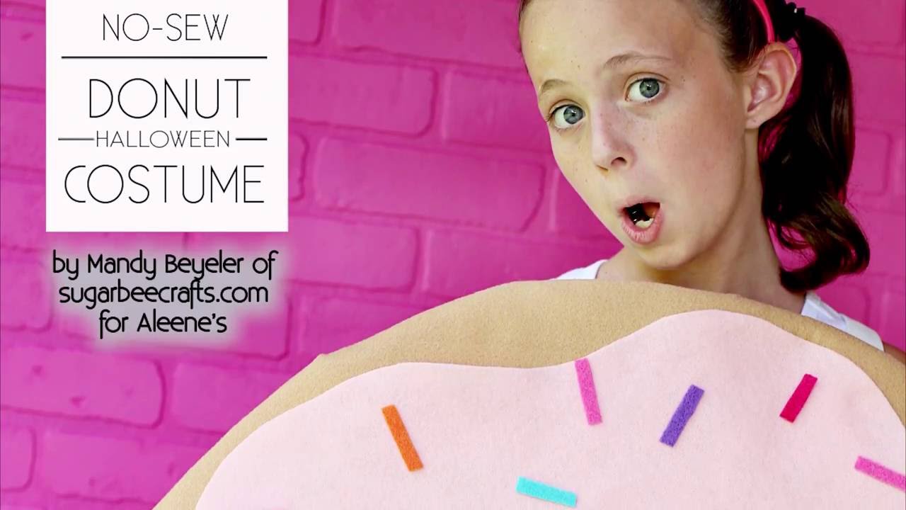 DIY Halloween Donut Costume