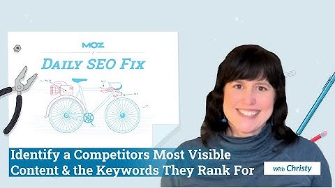 Daily SEO Fix: Identify Competitors