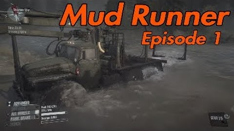 Rescuing Trucks, Delivering Logs and Exploring The Bog | Mud Runner Episode 1