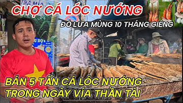 Hàng Chục Tấn Cá Lóc Nướng Được Bán Trong Ngày Vía Thần Tại Đường Tân Kỳ Tân Quý