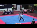 49kg Damjanovic Sara (SRB) vs (ROU) Gireada, Alexandra (-21 European TKD Championships 2015)