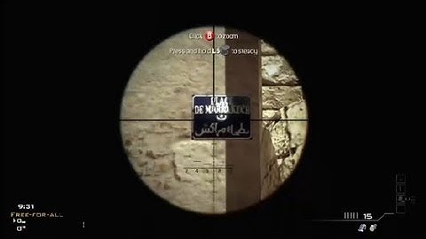 How to Quickscope in MW3 : Video Game Tutorials