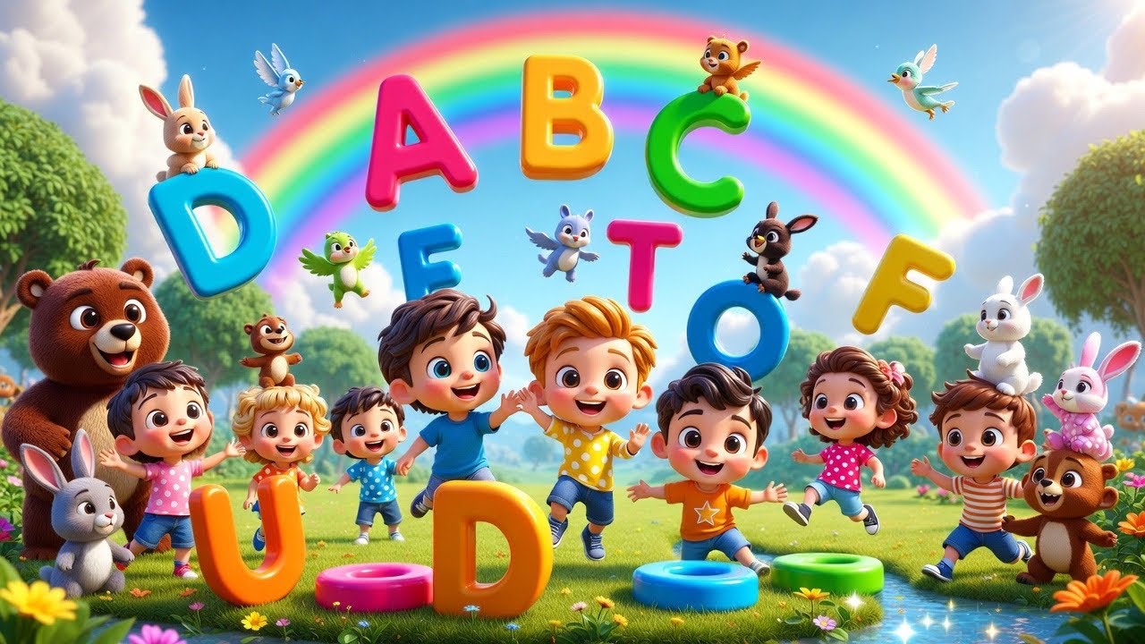 Alphabet Song ABC 🔤 ABC Songs for Kids | Nursery Rhymes | Baby Learning 3D