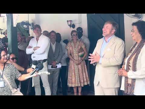 Persverklaring koning Willem-Alexander, president Simons (staatsbezoek Suriname)