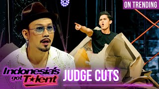 Tegang Banget! Aksi Extreme Rocky Bikin Semua Judges Ketakutan! - Indonesia's Got Talent 2022