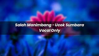 Salah Manimbang - Ucok Sumbara Acapella - Vocal Only ( Preview )