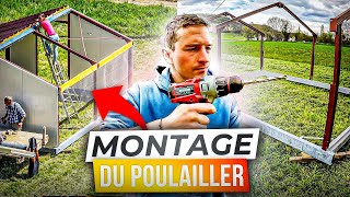 MONTAGE DU POULAILLER ! ????(Melons et Tournesols???? )