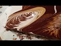 Acrylic pouring Big canvas. Акриловая заливка большой холст #0159