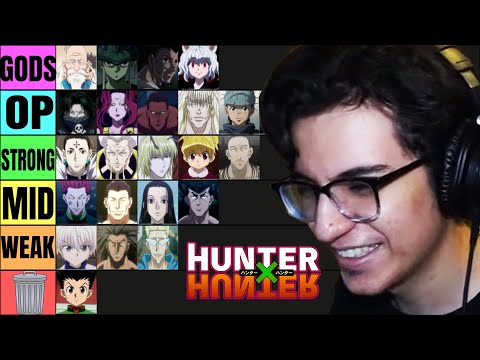 Ranking EVERY Hunter x Hunter Character From WEAKEST to STRONGEST!