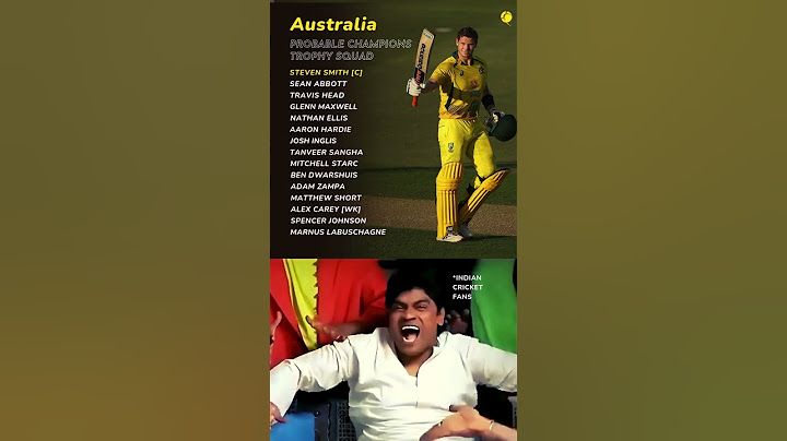 Pat Cummins, Josh Hazlewood, and Mitchell Marsh are OUT due to injuries!