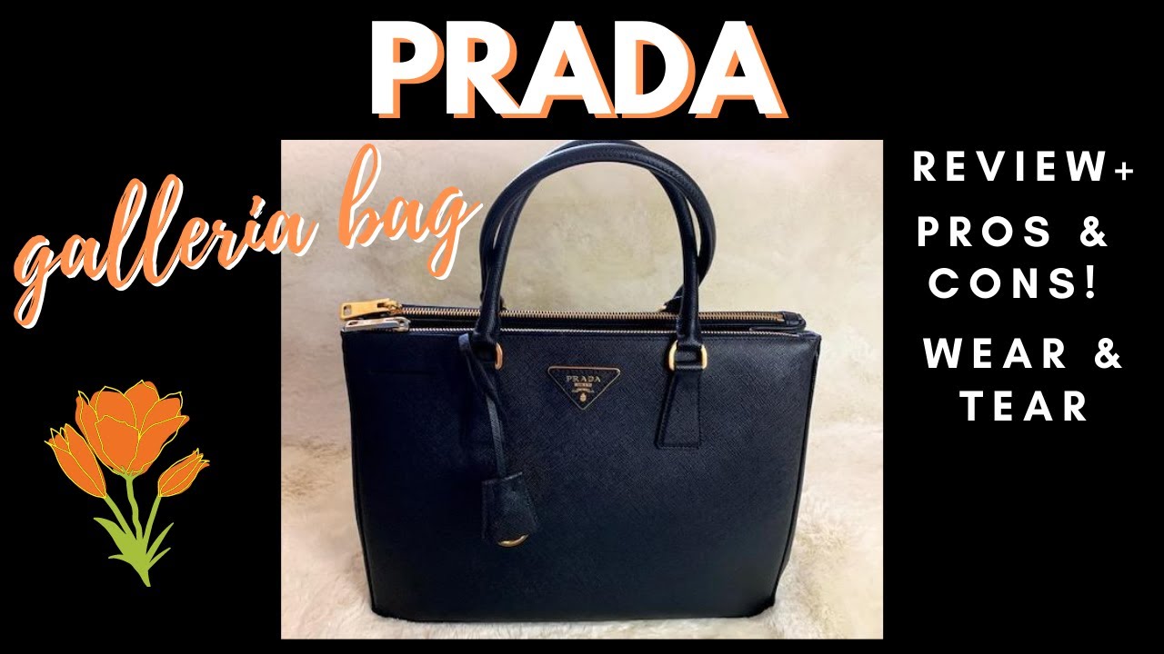 Prada Saffiano Leather, is it worth it? #prada #pradabag