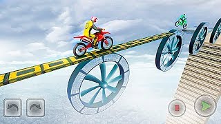 Stunt Bike Racing Tricks 2 - Ramp Bike Impossible Android Games Gamplay screenshot 3