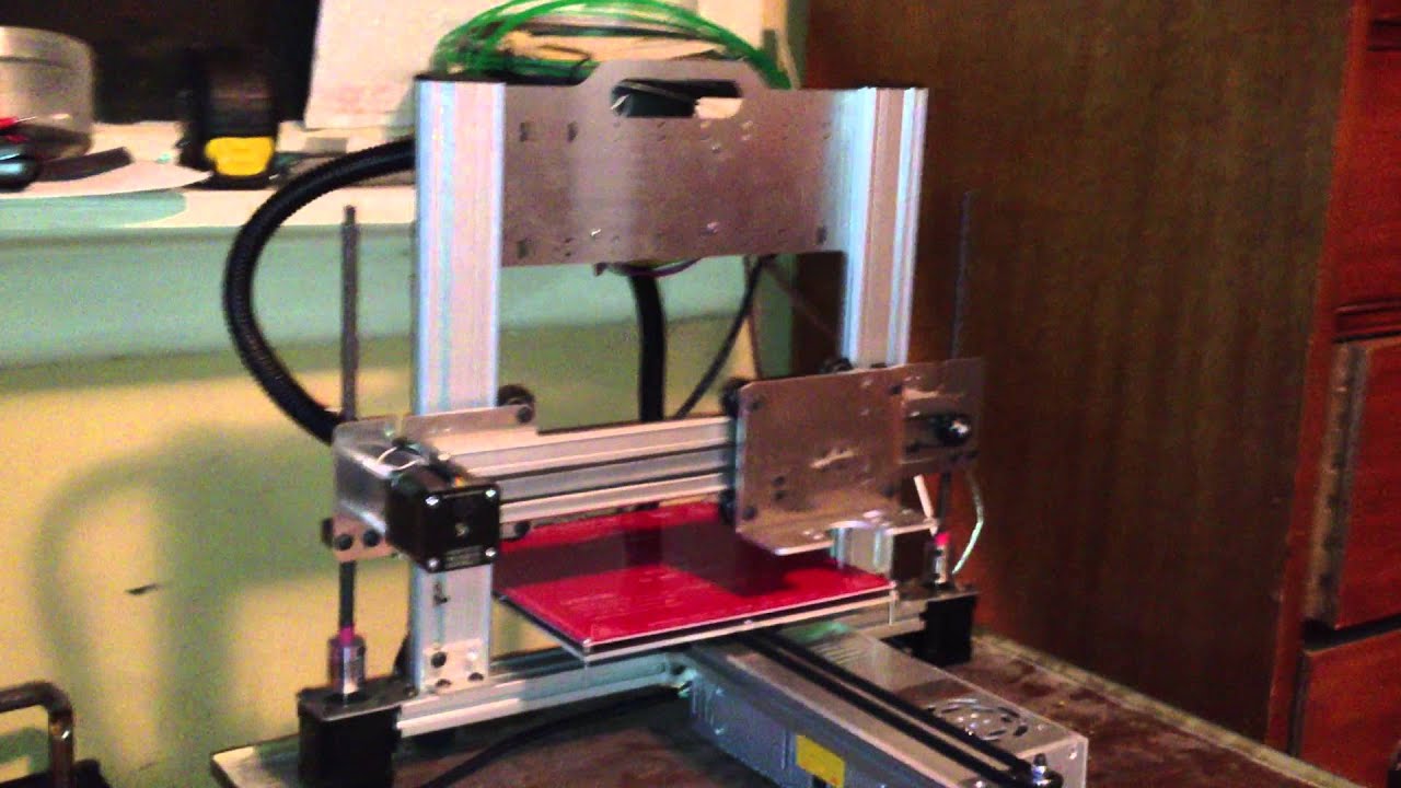 3-d bot testing the motors