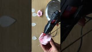 Trandafir din hartie partea 6Paper flowers tutorial roses