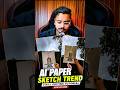 Create This Viral Paper Cut Sky Reveal Using Al | Viral Paper Sketch Trend Ai Video Editing