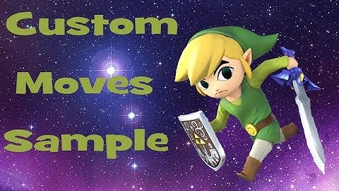 Toon Link Custom Moves Sample