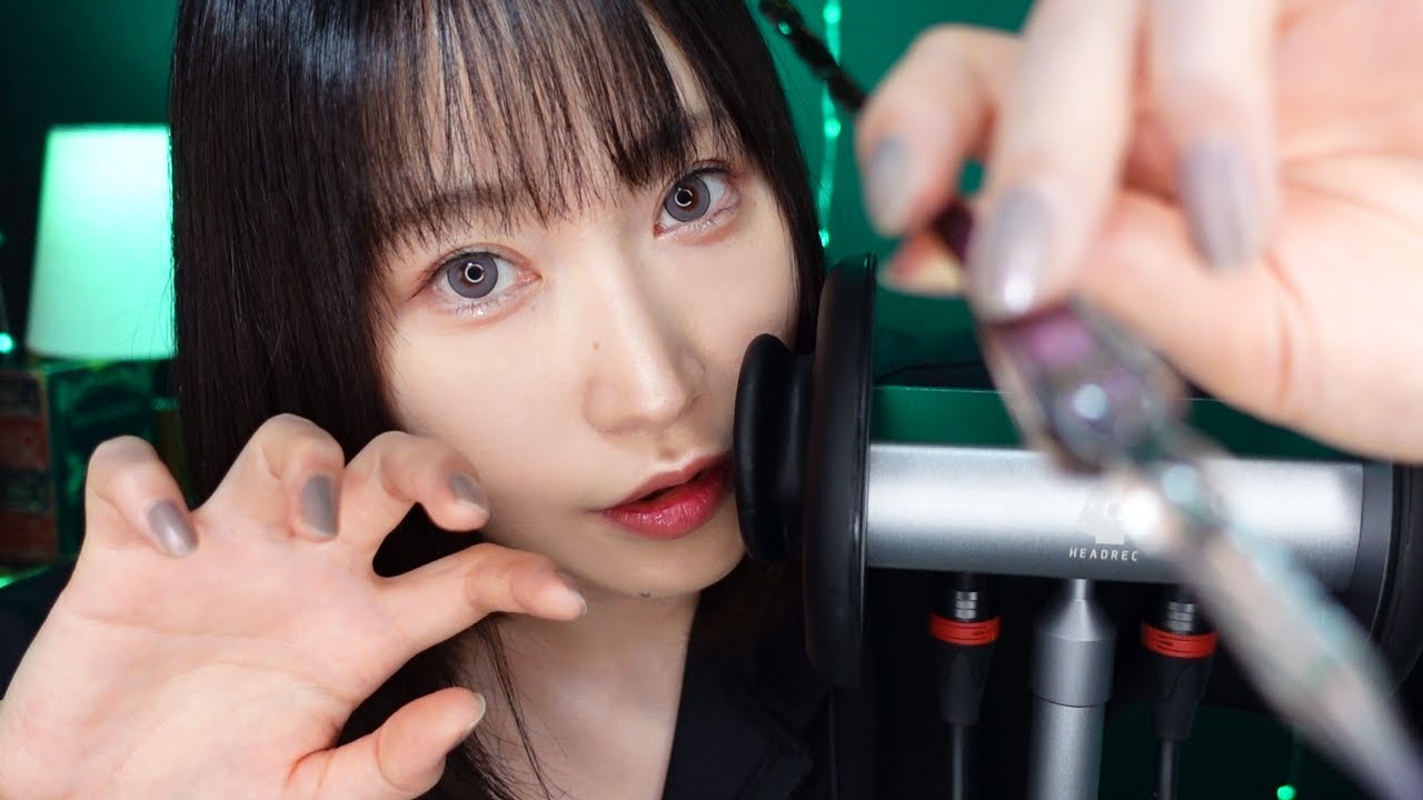 【ASMR】寝ながらストレス解消❗️鼓膜がうずく強め耳かきと囁きこちょこちょ