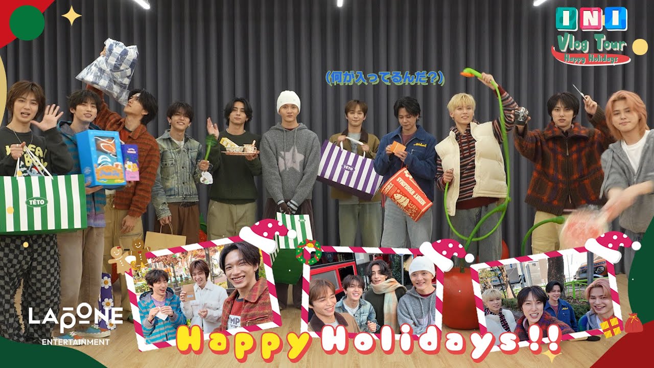 [INI Vlog Tour] Happy Holidays🎁 in Korea