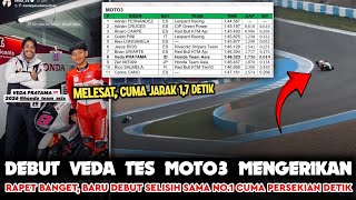 Download Lagu TES DAY VEDA DI MOTO3 TANPA ADAPTASI‼️BISA SECEPAT INI \ MP3