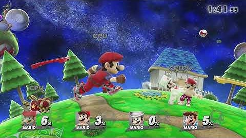 Smash Mods for Wii U:  Mario Mega Battle