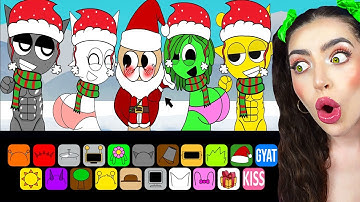 INCREDIBOX SPRUNKI Sinner Edition MERRY CHRISTMAS!! (SECRET REACTIONS - SUS)