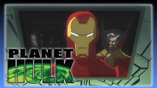 The Illuminati Sends Hulk To Outer Space. Planet Hulk