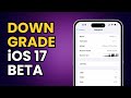 CARA DOWNGRADE IOS 17.1 BETA KE IOS 17.0.2/17.0.3 VERSI PUBLIC STABIL