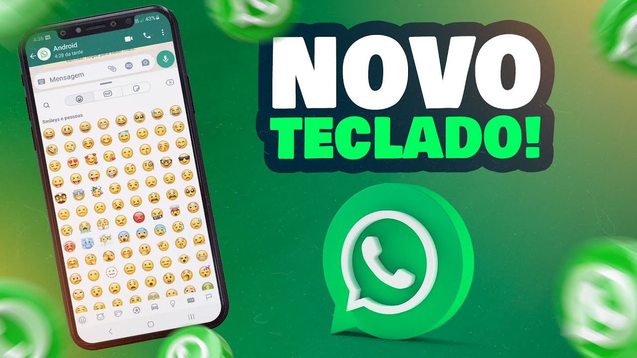 CHEGOU AÌ? Whatsapp Atualizou e Ganhou Novo Recurso no Teclado - YouTube