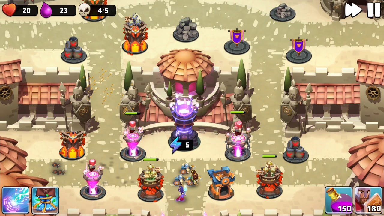 Castle Creeps TD - Chapter 41 Level 162-Merchant Quarter 3 Stars